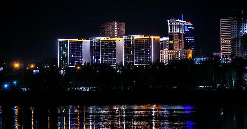 Фото Новосибирска Ночью